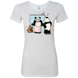 T-Shirts Heather White / S Panda Infidelity Women's Triblend T-Shirt