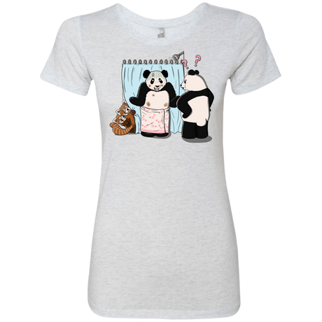 T-Shirts Heather White / S Panda Infidelity Women's Triblend T-Shirt