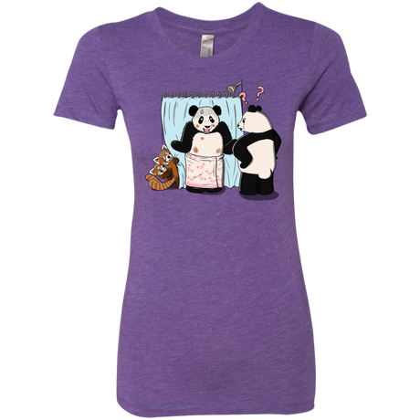 T-Shirts Purple Rush / S Panda Infidelity Women's Triblend T-Shirt