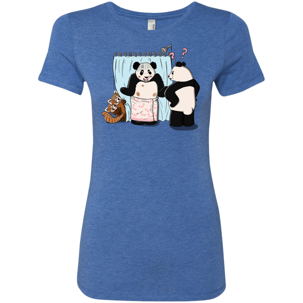 T-Shirts Vintage Royal / S Panda Infidelity Women's Triblend T-Shirt
