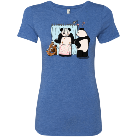 T-Shirts Vintage Royal / S Panda Infidelity Women's Triblend T-Shirt