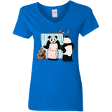 T-Shirts Royal / S Panda Infidelity Women's V-Neck T-Shirt