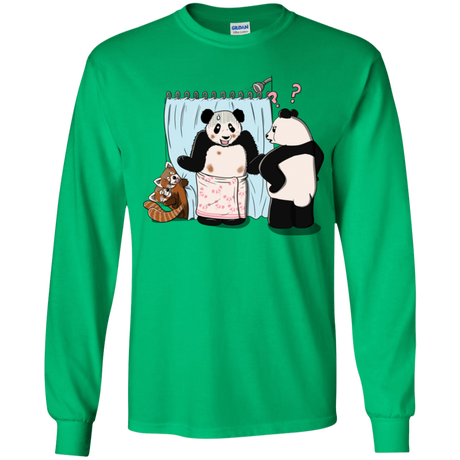 T-Shirts Irish Green / YS Panda Infidelity Youth Long Sleeve T-Shirt