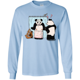T-Shirts Light Blue / YS Panda Infidelity Youth Long Sleeve T-Shirt