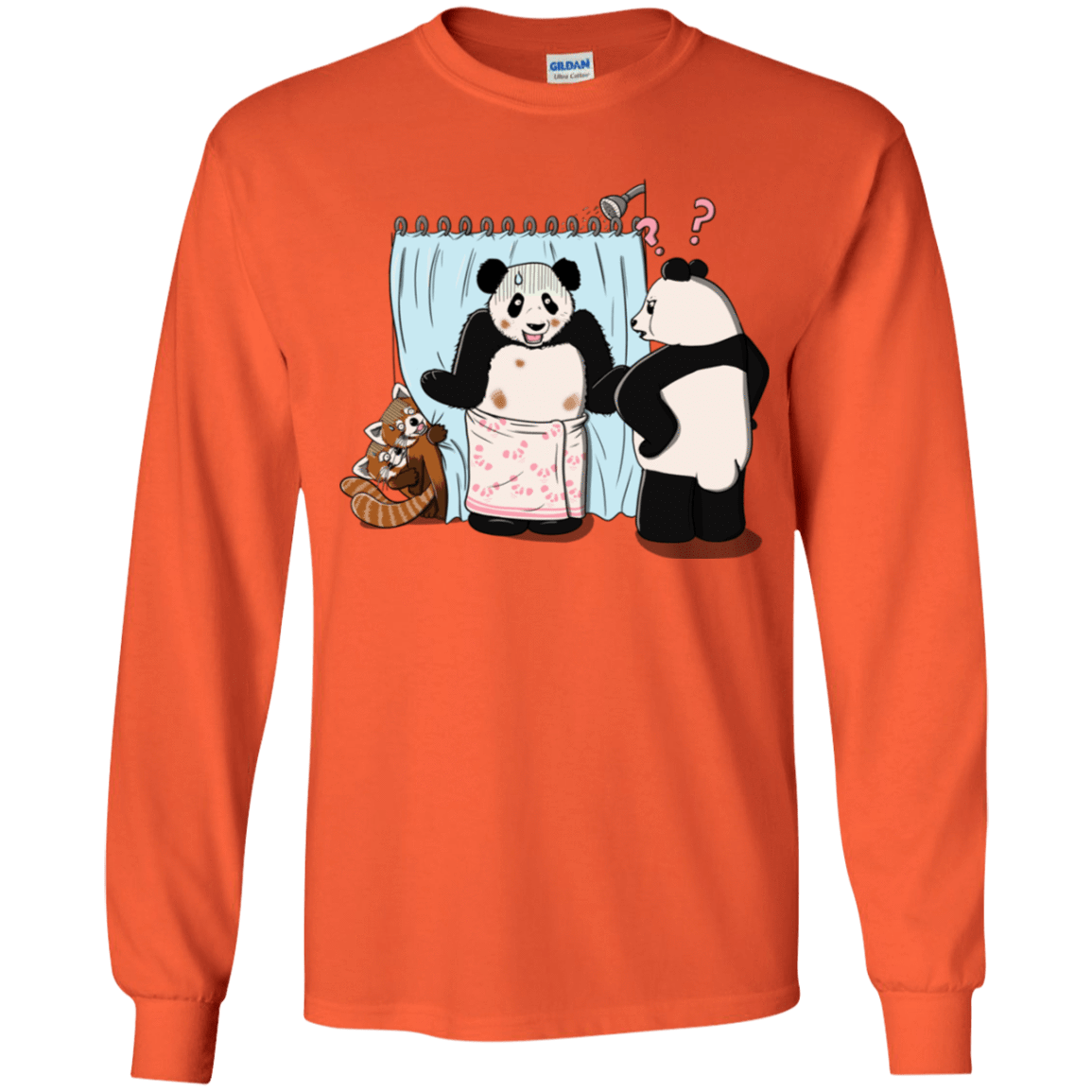 T-Shirts Orange / YS Panda Infidelity Youth Long Sleeve T-Shirt