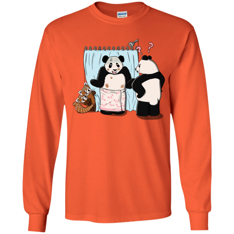 T-Shirts Orange / YS Panda Infidelity Youth Long Sleeve T-Shirt