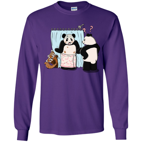 T-Shirts Purple / YS Panda Infidelity Youth Long Sleeve T-Shirt
