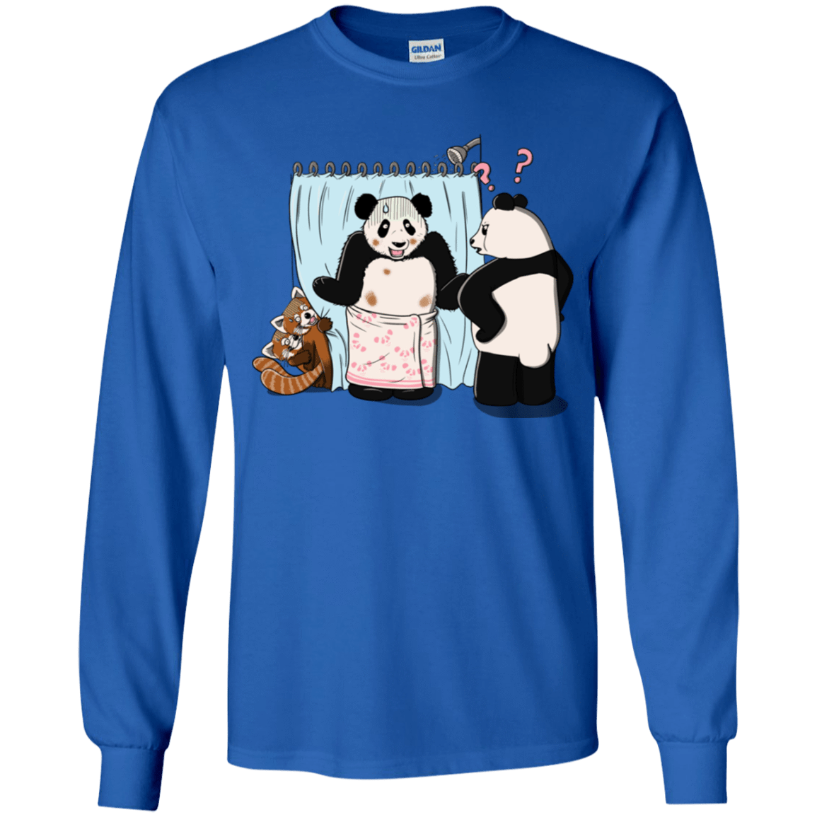 T-Shirts Royal / YS Panda Infidelity Youth Long Sleeve T-Shirt