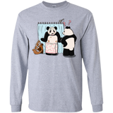 T-Shirts Sport Grey / YS Panda Infidelity Youth Long Sleeve T-Shirt