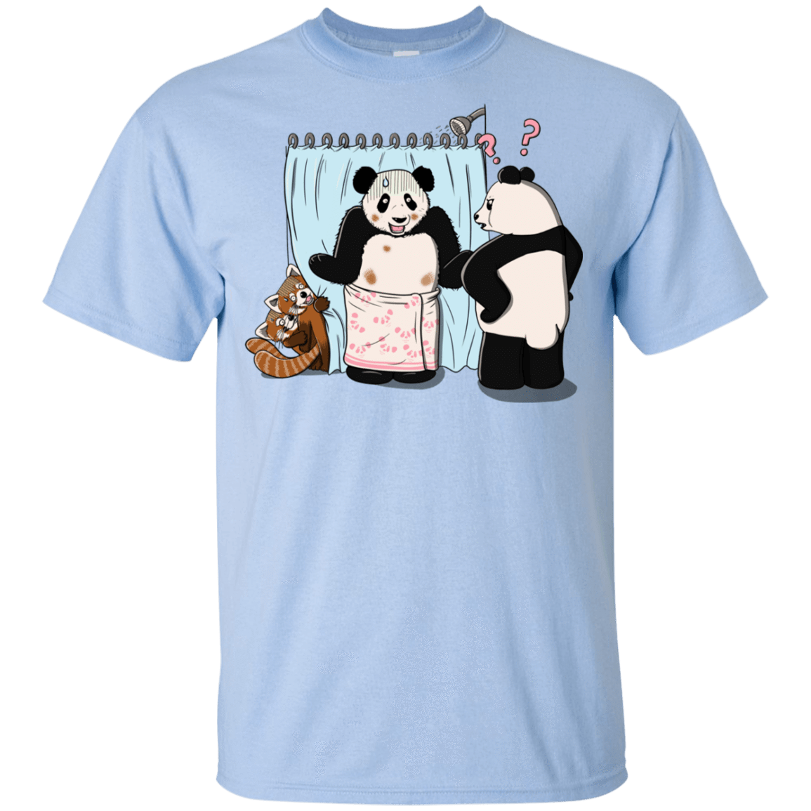 T-Shirts Light Blue / YXS Panda Infidelity Youth T-Shirt