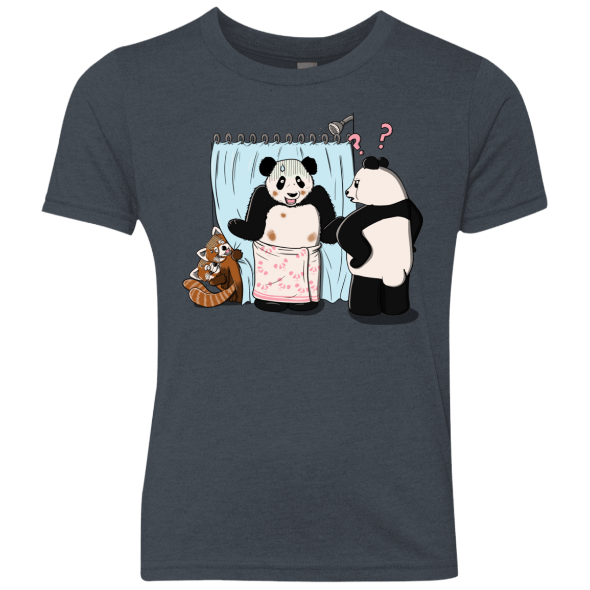 T-Shirts Vintage Navy / YXS Panda Infidelity Youth Triblend T-Shirt