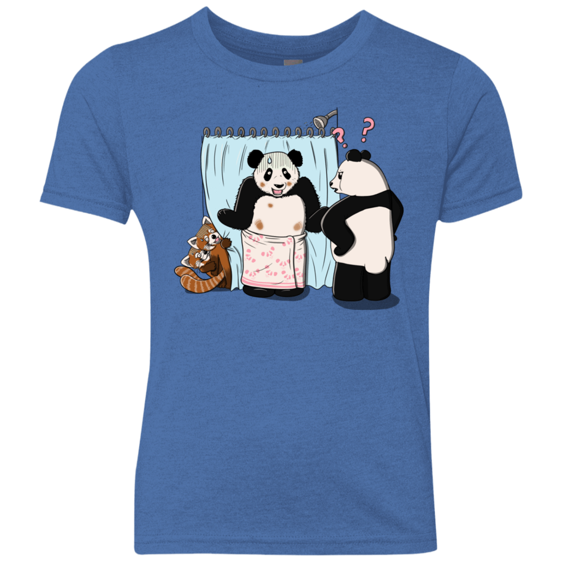 T-Shirts Vintage Royal / YXS Panda Infidelity Youth Triblend T-Shirt