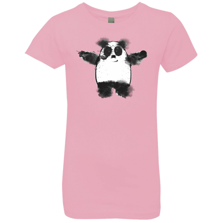 T-Shirts Light Pink / YXS Panda Ink Girls Premium T-Shirt