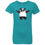 T-Shirts Tahiti Blue / YXS Panda Ink Girls Premium T-Shirt
