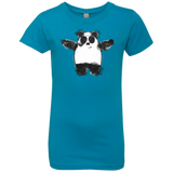 T-Shirts Turquoise / YXS Panda Ink Girls Premium T-Shirt