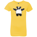 T-Shirts Vibrant Yellow / YXS Panda Ink Girls Premium T-Shirt