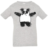 T-Shirts Heather Grey / 6 Months Panda Ink Infant Premium T-Shirt