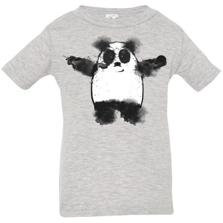 T-Shirts Heather Grey / 6 Months Panda Ink Infant Premium T-Shirt