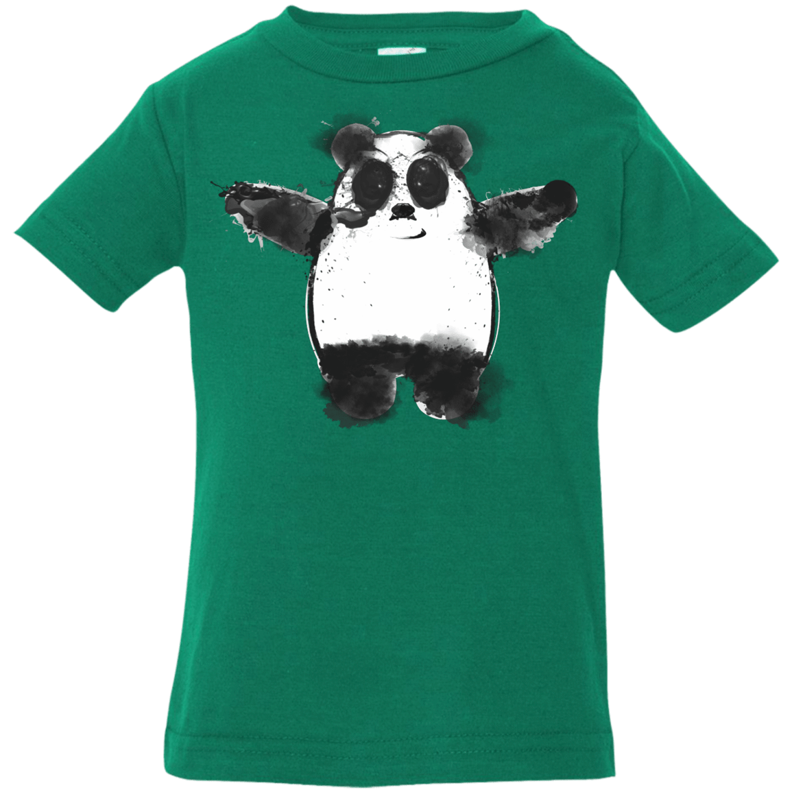T-Shirts Kelly / 6 Months Panda Ink Infant Premium T-Shirt