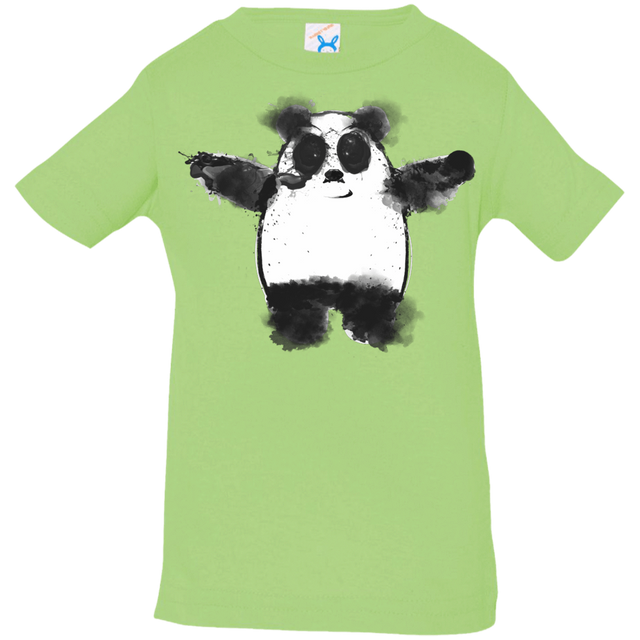 T-Shirts Key Lime / 6 Months Panda Ink Infant Premium T-Shirt
