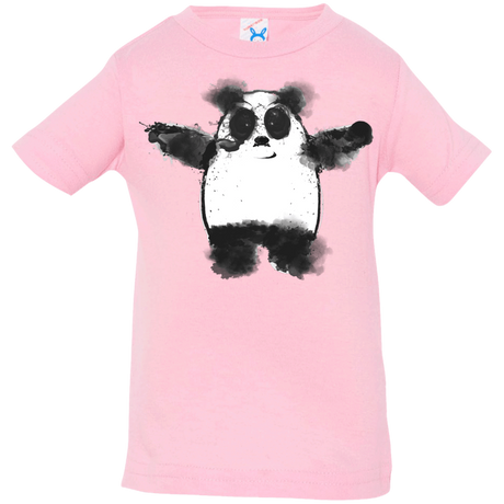 T-Shirts Pink / 6 Months Panda Ink Infant Premium T-Shirt