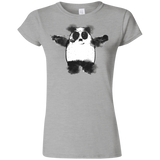 T-Shirts Sport Grey / S Panda Ink Junior Slimmer-Fit T-Shirt