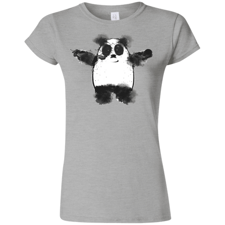 T-Shirts Sport Grey / S Panda Ink Junior Slimmer-Fit T-Shirt
