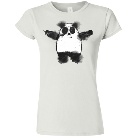T-Shirts White / S Panda Ink Junior Slimmer-Fit T-Shirt