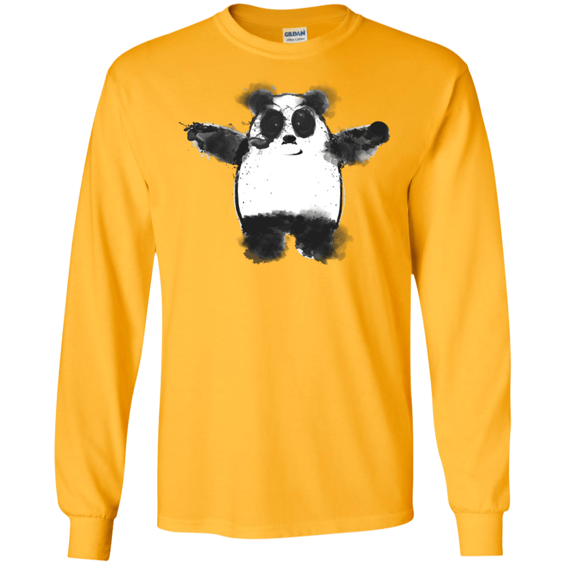 Panda Ink Men's Long Sleeve T-Shirt