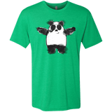 T-Shirts Envy / S Panda Ink Men's Triblend T-Shirt