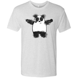 T-Shirts Heather White / S Panda Ink Men's Triblend T-Shirt