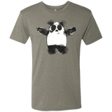 T-Shirts Venetian Grey / S Panda Ink Men's Triblend T-Shirt