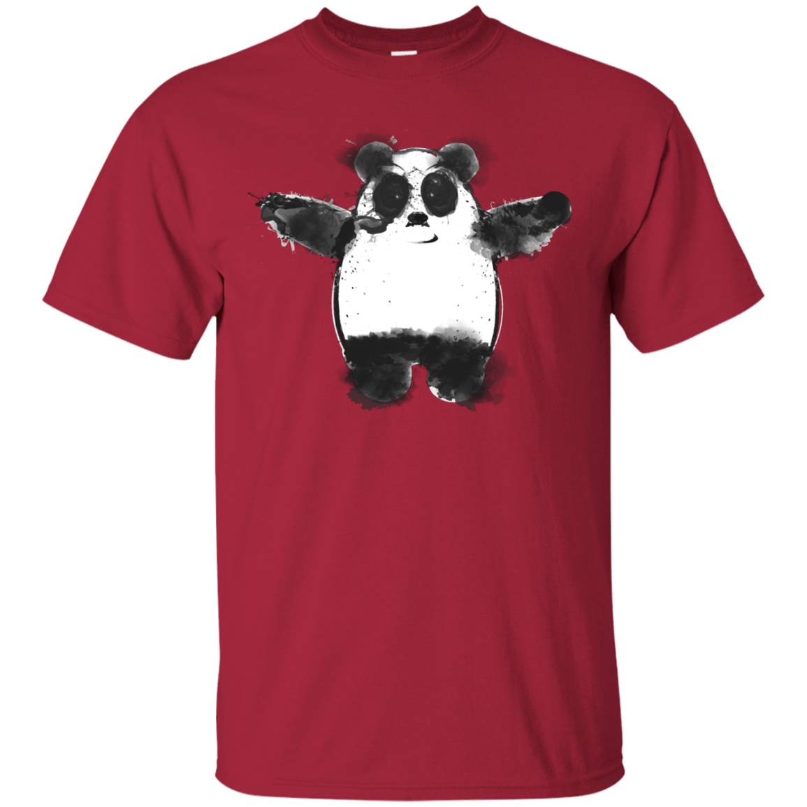 T-Shirts Cardinal / S Panda Ink T-Shirt