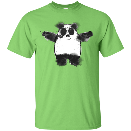 T-Shirts Lime / S Panda Ink T-Shirt