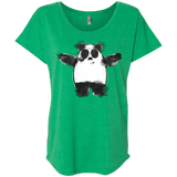 Panda Ink Triblend Dolman Sleeve