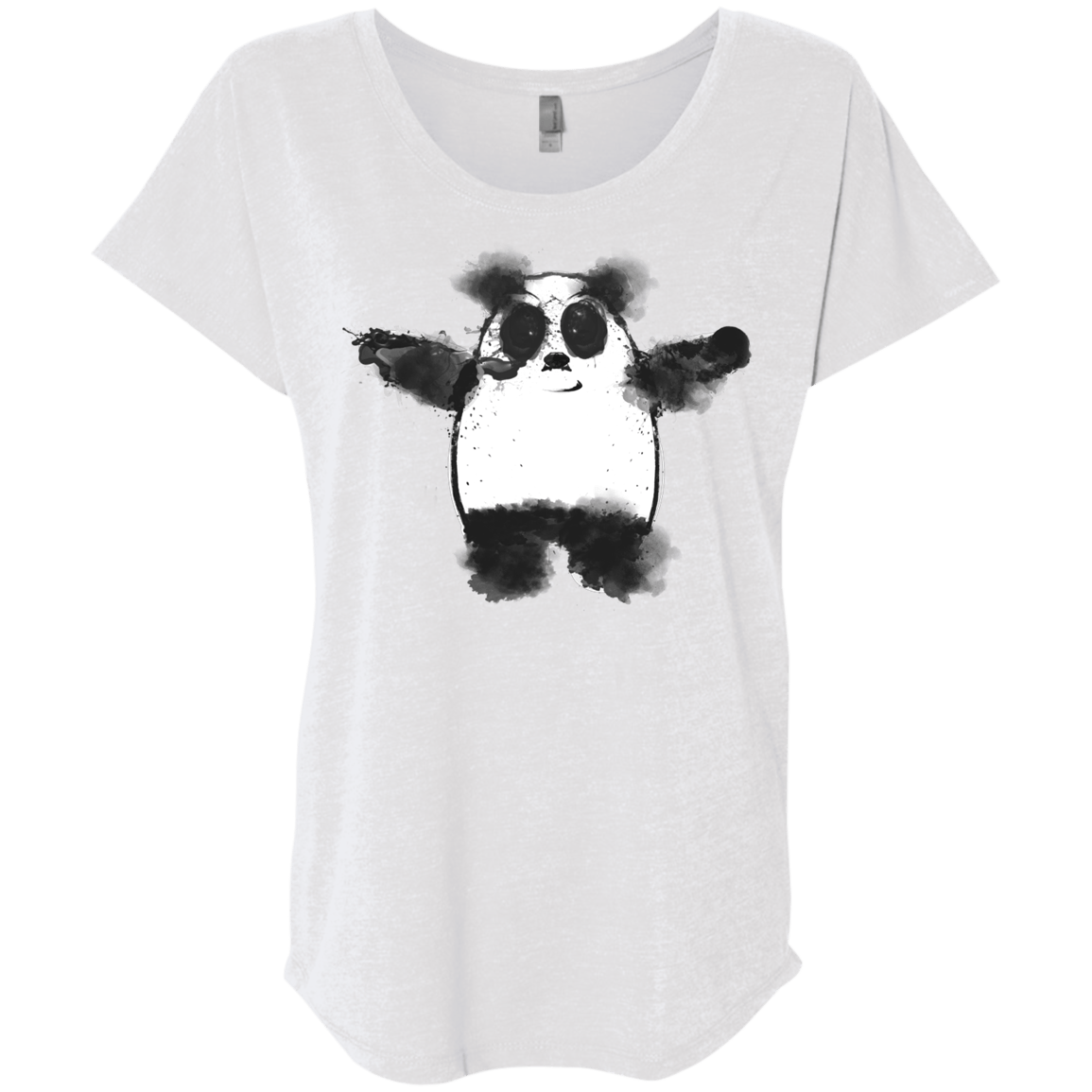 Panda Ink Triblend Dolman Sleeve