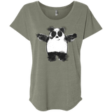 Panda Ink Triblend Dolman Sleeve