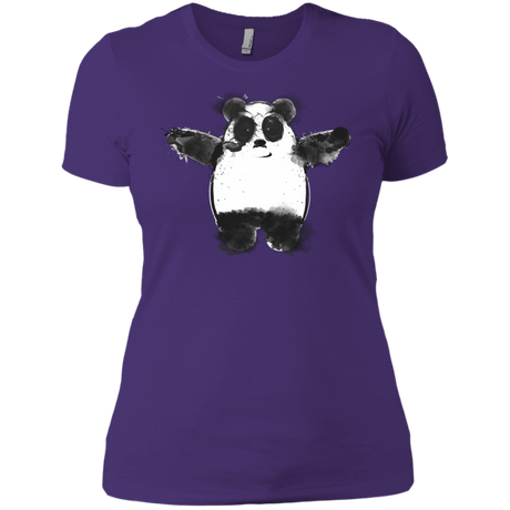 T-Shirts Purple Rush/ / X-Small Panda Ink Women's Premium T-Shirt