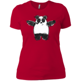T-Shirts Red / X-Small Panda Ink Women's Premium T-Shirt