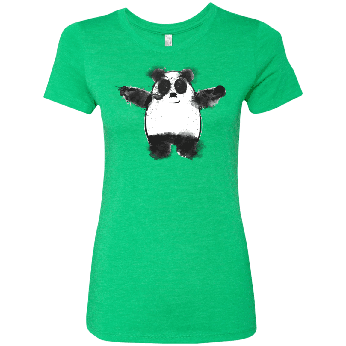 T-Shirts Envy / S Panda Ink Women's Triblend T-Shirt