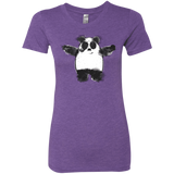 T-Shirts Purple Rush / S Panda Ink Women's Triblend T-Shirt