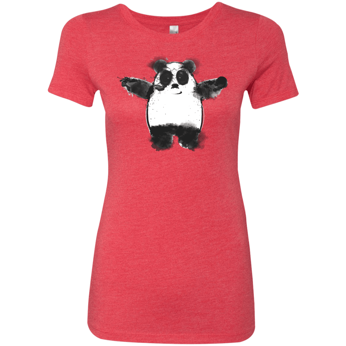 T-Shirts Vintage Red / S Panda Ink Women's Triblend T-Shirt