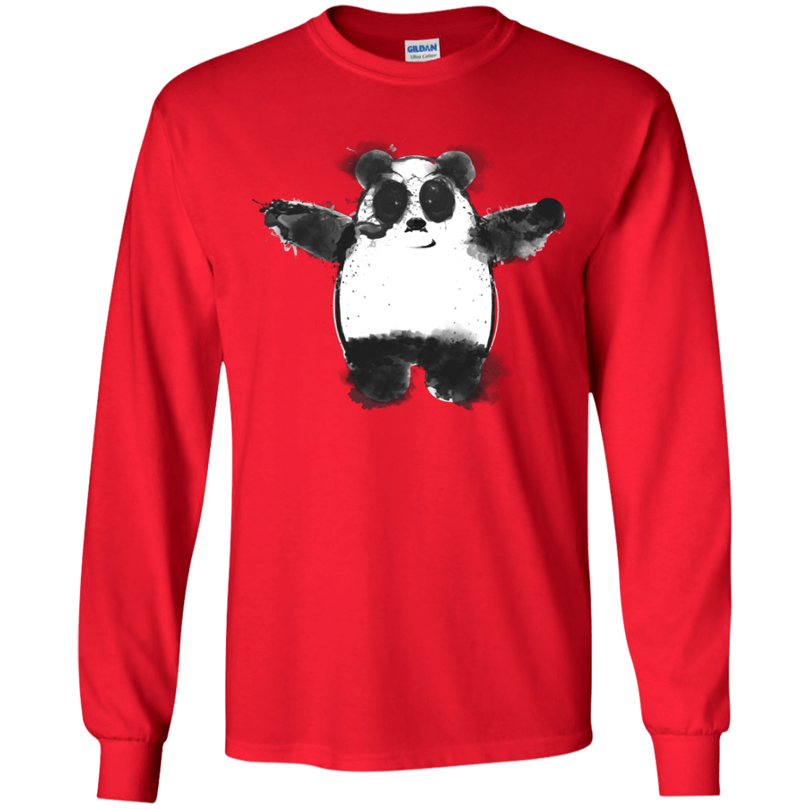 Panda Ink Youth Long Sleeve T-Shirt