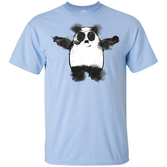 T-Shirts Light Blue / YXS Panda Ink Youth T-Shirt