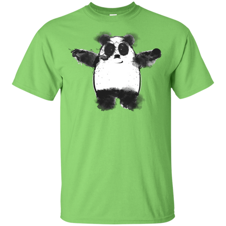 T-Shirts Lime / YXS Panda Ink Youth T-Shirt