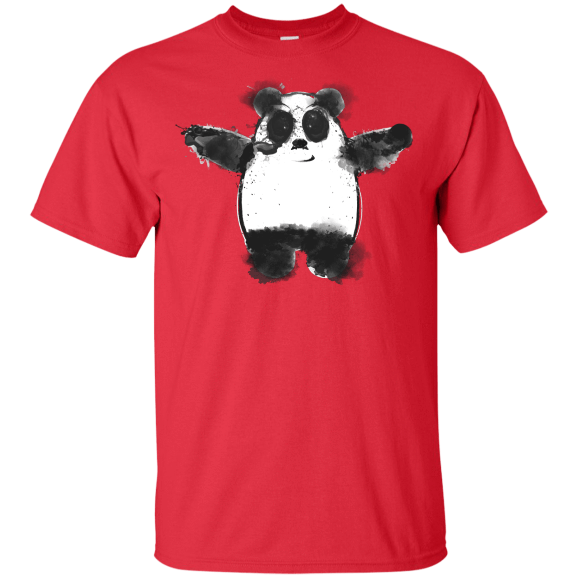 T-Shirts Red / YXS Panda Ink Youth T-Shirt