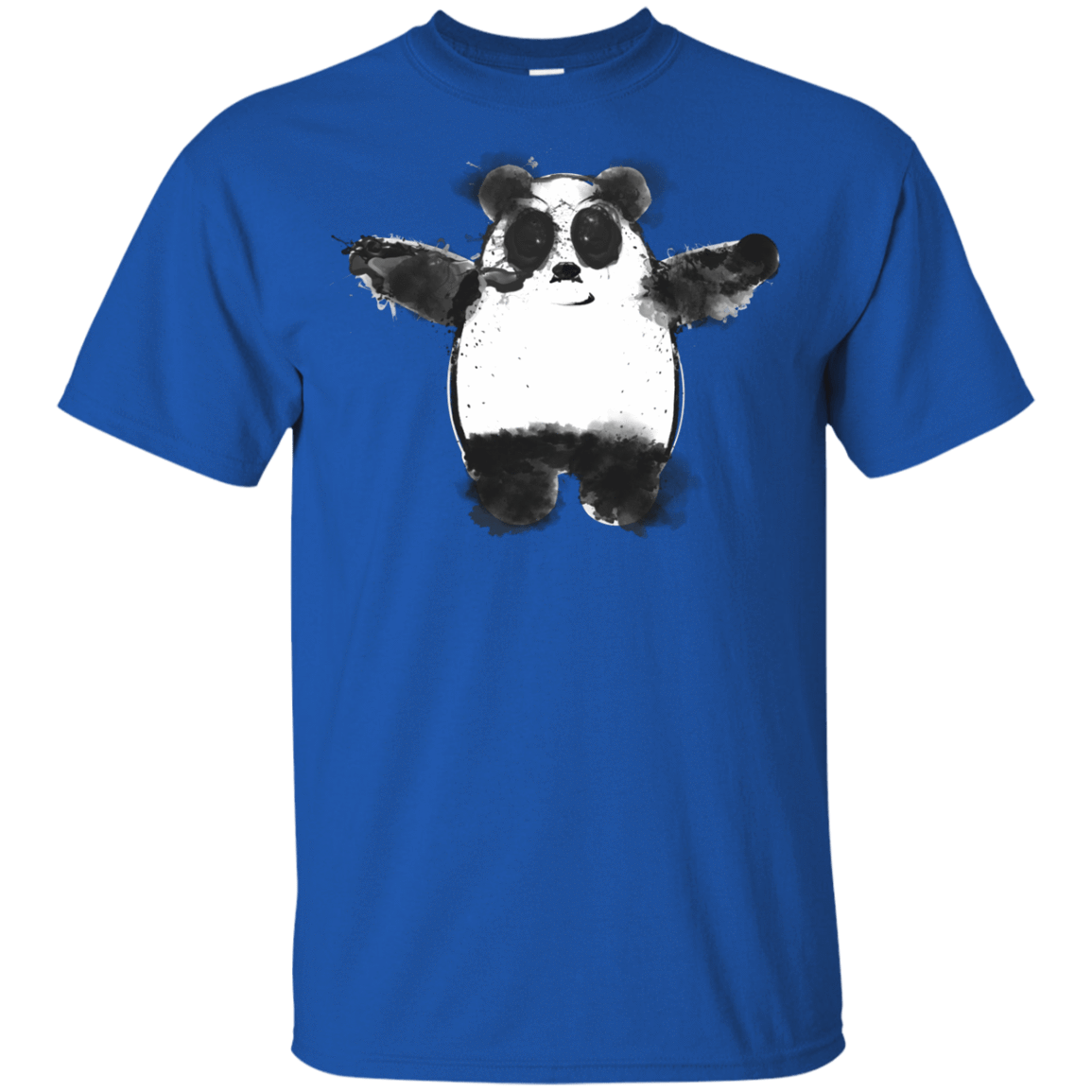 T-Shirts Royal / YXS Panda Ink Youth T-Shirt