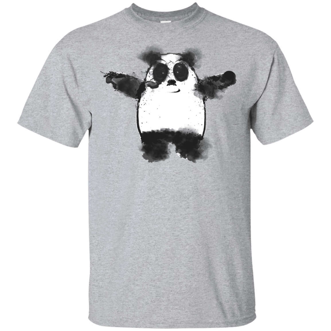 T-Shirts Sport Grey / YXS Panda Ink Youth T-Shirt