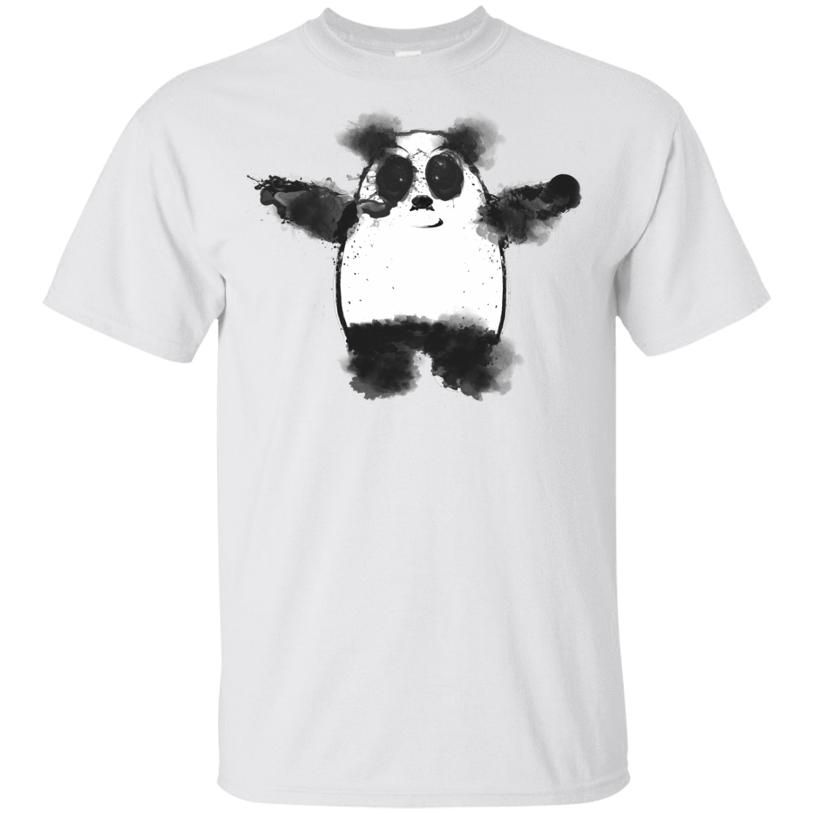 T-Shirts White / YXS Panda Ink Youth T-Shirt