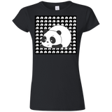T-Shirts Black / S Panda Junior Slimmer-Fit T-Shirt